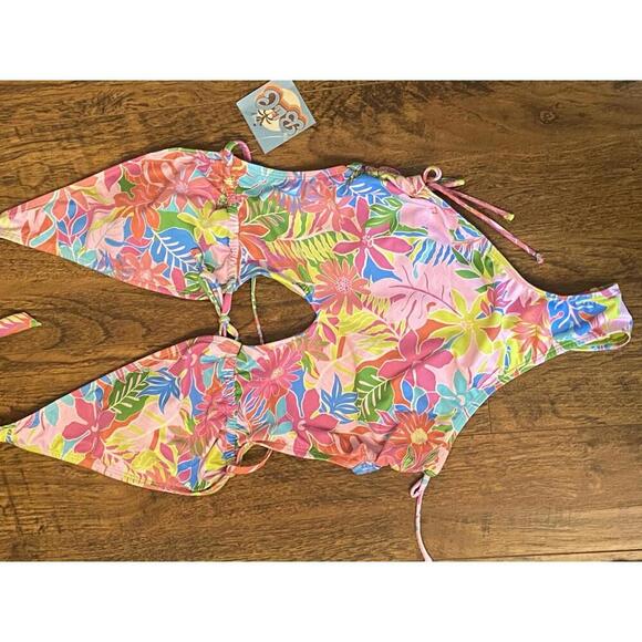 Blu C Floral One-Piece Swimsuit - Picture 3 of 8